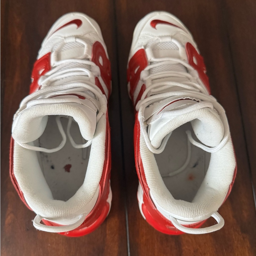 Nike Air More Uptempo Men’s 10 Varsity Red - Picture 6 of 11